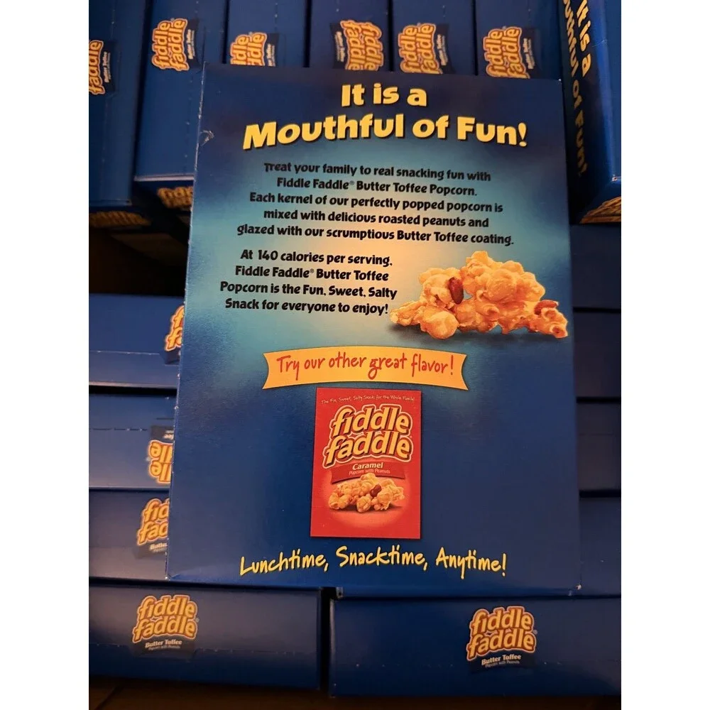 Fiddle Faddle & Crunch ’n Munch Popcorn Variety (LOT of 3 ) 6 oz Boxes 1 each